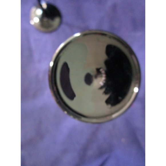 Black Stem Claret Wine Glasses A Pair Cristal DArques Domino Signature France EU - Picture 10 of 16